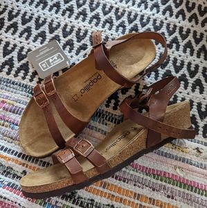 NWT Papillio Birkenstock Lana Wedge Sandals (Sz 40)